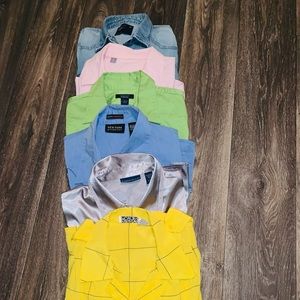 6 Ladies Blouses (size Large)